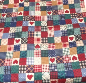 Fabric Remnant 1 Yard 43 Inches Wide Cotton Cranston Print Works USA - Picture 1 of 2