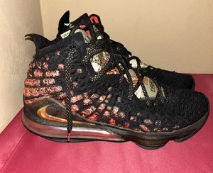 Nike LeBron 17 Courage Black Red Multicolor China Exclusive Size 12 - CD5054-001 - Picture 1 of 24