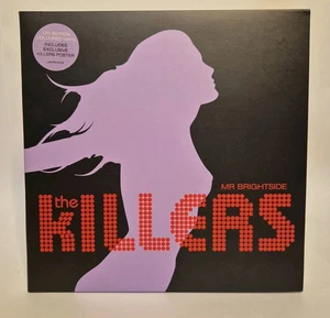 The Killers Mr Brightside 2004 7" Red Vinyl Single & Poster Mint Rare - Picture 1 of 8