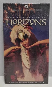 Horizons: Where The Sea Meets The Sky- Polynesia (VHS, 1996) NEW & SEALED  - Bild 1 von 3