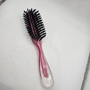Spazzola per capelli Goody setole rigide 7,5” rosa vintage due toni manico HTF made in USA - Foto 1 di 5