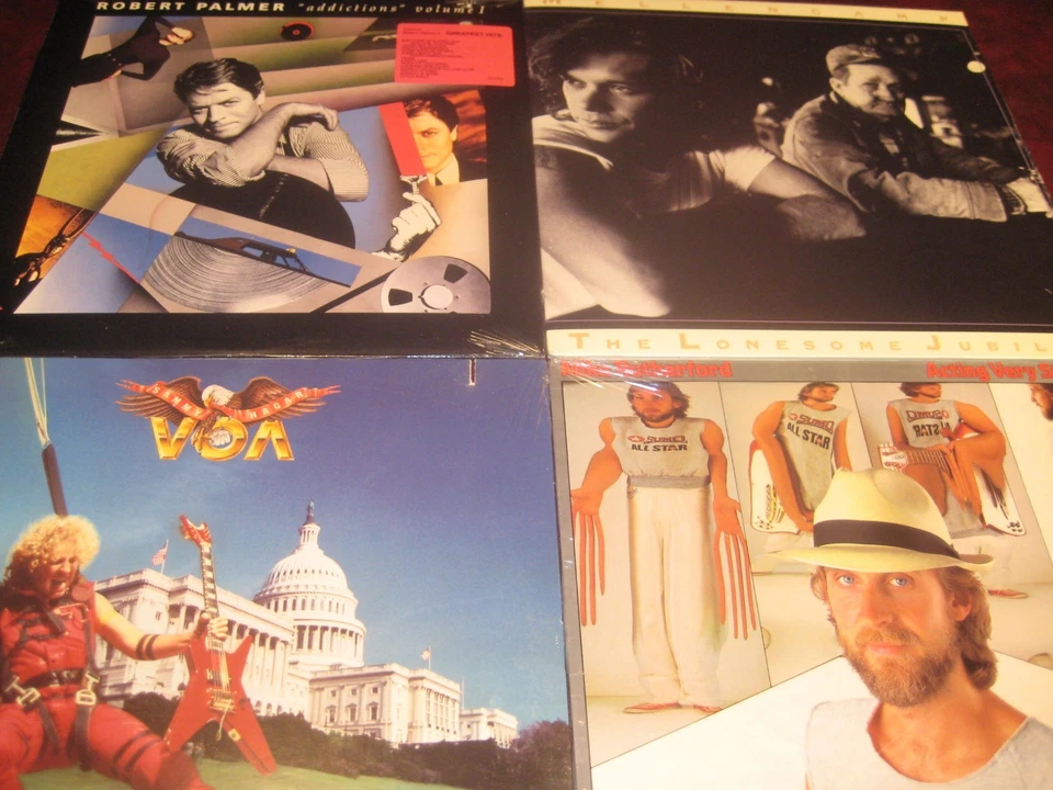 SAMMY HAGAR ROBERT PALMER MELLENCAMP MIKE RUTHERFORD 1980'S SPECIAL 4 LP SET - Image 1 of 1