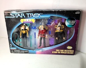 Star Trek TNG Collector Series 1701 16122 Actionfigur Set Picard Yar Barclay - Bild 1 von 12