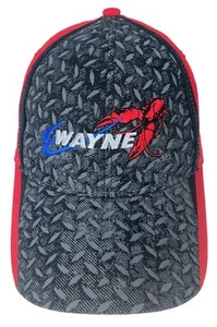 Cappello Wayne Crawfish Arabster Cap OC modello rosso battistrada in metallo espanso  - Foto 1 di 4