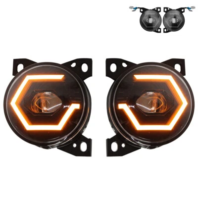 2PCS Fog Light LED Lamp Pair For 2008-15 Kenworth T660 Left + Right Side Foto 1 de 4