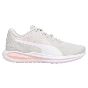 PUMA Twitch Runner Pop Lace Up Womens Off White Sneakers Casual Shoes 37753101 - Picture 1 of 6
