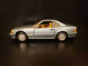 1990 MERCEDES BENZ 500SL HARDTOP CONVERTIBLE DIECAST MODEL CAR 1:18 REVELL - Picture 1 of 11