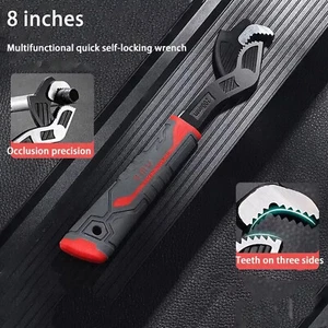Multifunctional Self-Locking Pipe Wrench Tool, Hand Manual , Adjustable Wrenchgw - Picture 1 of 17