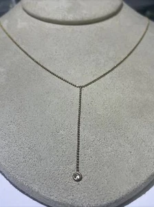 Collana Zoë Chicco goccia di diamanti oro 14 kt - Foto 1 di 9