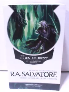 The Legend of Drizzt 25th Anniversary Edition Book 1 by R.A. Salvatore D&D Good - Picture 1 of 7
