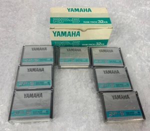 Lot of 7 Yamaha RP-5 Ram Pack 32kb memory cards - Picture 1 of 5