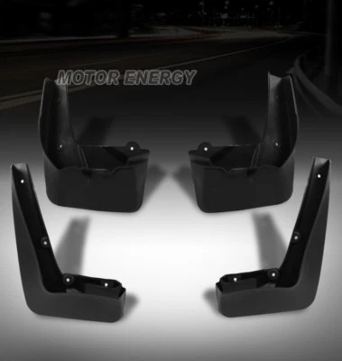 10-15 BMW X1 E84 MUD FLAPS SPLASH GUARDS MUDGUARDS BLACK 4PCS FRONT + REAR NEW - Изображение 1 из 4