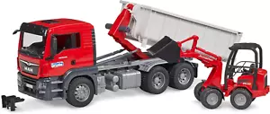 03767 Man TGS Truck with Roll off Container and Schäffer Compact Loader 2630 - Picture 1 of 4