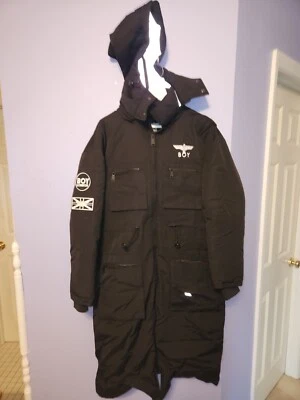 Новый без ЯРЛЫКОВ мальчика London вниз заполненный с капюшоном парка - Мужская / женская XS - качество! - Изображение 1 из 4