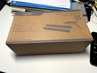 Uniview NSW2020-10T-POE-IN 8 Port 100 Mb/s PoE 88W +2 port uplink - Image 1 of 4