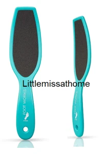AVON FOOT WORKS PADDLE FOOT FILE 21 x 5cm rough dry skin curved wide  - Picture 1 of 1