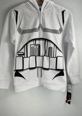 Sudadera con capucha con cremallera Star Wars Stormtrooper para niño talla XSMALL Foto 1 de 4