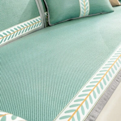 Sommer Sofa Überwurf Husse Rutschfest Handtuch Blatt Heimbüro Dekoration 1PC - Bild 1 von 4
