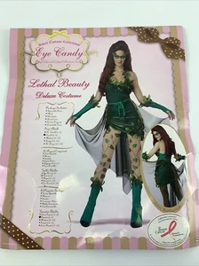 California Costumes Eye Candy Lethal Beauty Poison Ivy Dress Womens Small 6-8 - Picture 1 of 12