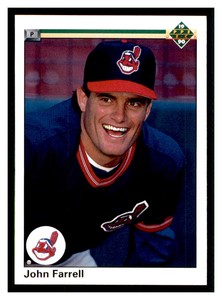 1990 Upper Deck #570 JOHN FARRELL Cleveland Indians