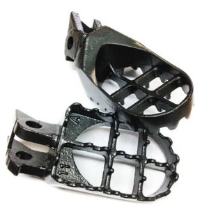 Foot Pegs Motocross MX Racing Footrest For Kawasaki KX125 KX250 1997-2001 - Picture 1 of 5