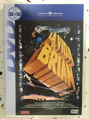 La Vida of Brian DVD Monty Python Lkife Terry Jones Graham Chapman - Image 1 of 3