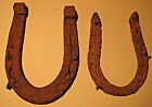 Antique Civil War Horse Shoes Relic Hand Forged W/Nails Good Luck Rare Vintage