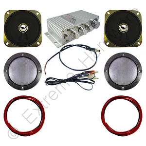 Wangma WM-333 Stereo Verstärker & 2 x Lautsprecher, Gitter, Kabelsatz für Arcade - Bild 1 von 6