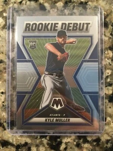 2022 Panini Mosaic Kyle Muller Rookie Debut insert Atlanta Braves - Picture 1 of 2