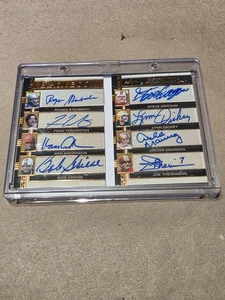 2025 Leaf History Book Archie Manning /Roger Staubach/Theismann 8 Auto 2/15 - Picture 1 of 2