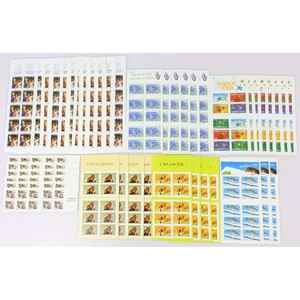 LOT DE 43 CARNETS AUTOADHÉSIFS DE FRANCE 10 × 0.5€ TIMBRES NEUFS FACIALE 215€ - Picture 1 of 6