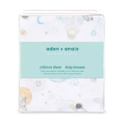 aden + anais essentials Cotton Crib Sheet - Image 1 of 4