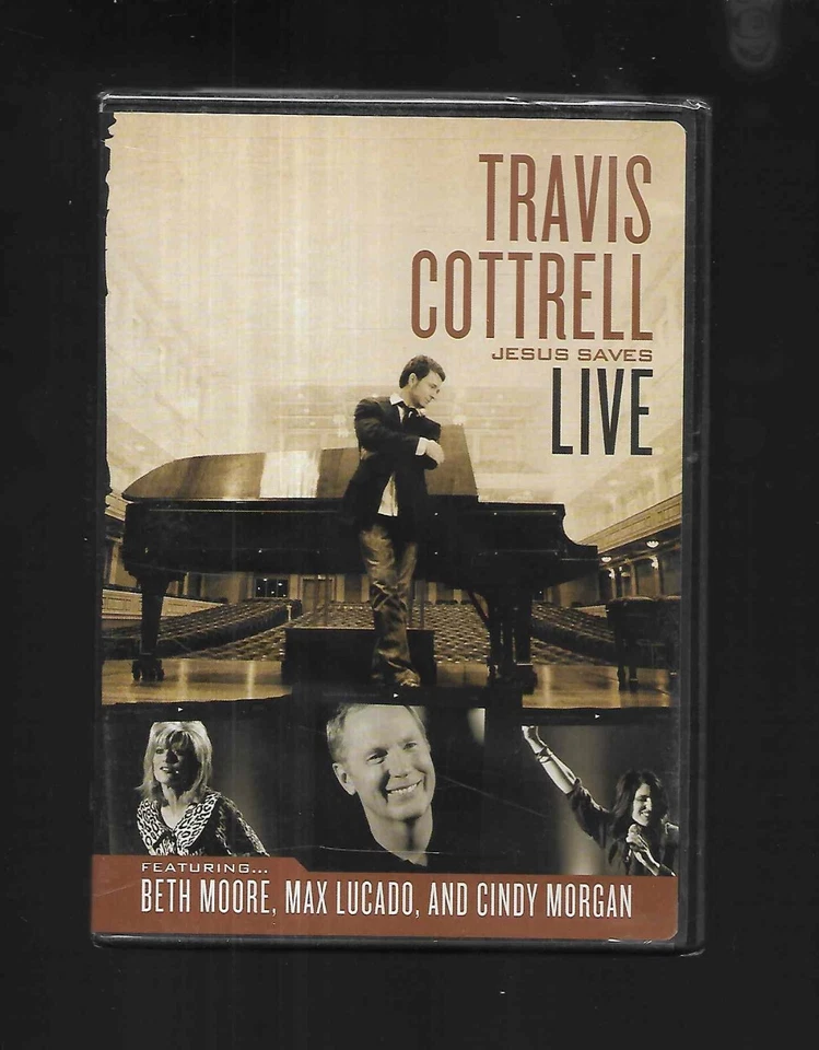 OOP * Steve Gilreath's TRAVIS COTTRELL : JESUS SAVES LIVE - Beth Moore - SEALED - Image 1 of 3