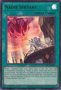 Nadir Servant - CH01-EN027 - NM - Ultra Rare - 1st ed - Yugioh - Picture 1 of 1