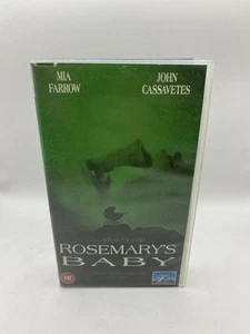 ROSEMARY'S BABY VHS Tape PAL - Picture 1 of 8