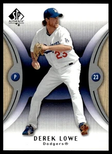 2007 SP Authentic Derek Lowe Los Angeles Dodgers #24 - Picture 1 of 2