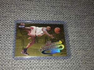 Dennis Rodman 1998-99 Fleee Ultra #80G Gold Medallion Bulls - Picture 1 of 2