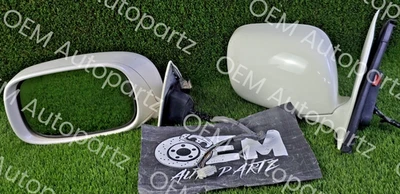 Пара оригинальных электрических боковых зеркал для дверей Lexus LS430 2001-2006 годов выпуска от оригинального производителя JDM б/у - Изображение 1 из 4