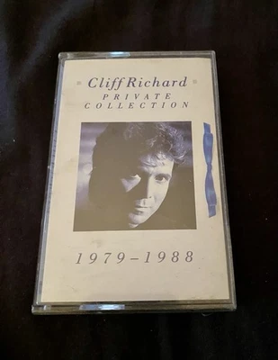 Cliff Richard–Private Collection 1979–1988– Cassette –VGC–Vintage Compilation Foto 1 de 4
