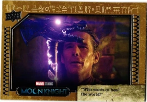 2023 UPPER DECK MOON KNIGHT SAND PARALLEL #59 WHO WANTS TO HEAL THE WORLD - Picture 1 of 2