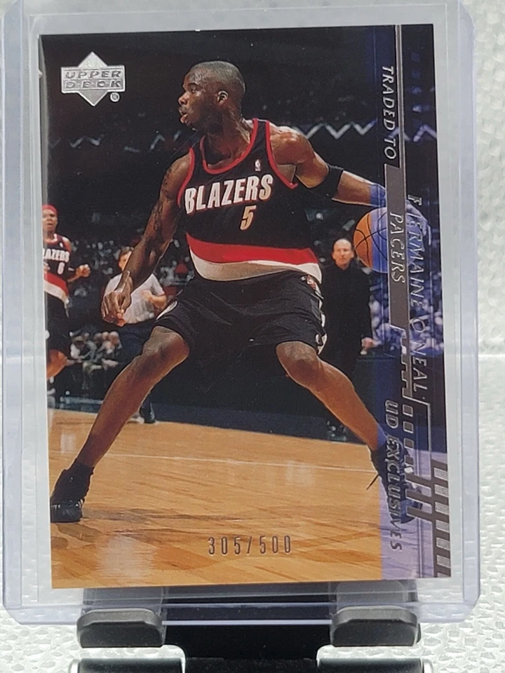 2000 UD Exclusives Jermaine O’Neal 305/500! - Image 1 of 2