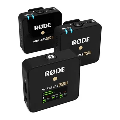 RODE microfono wireless GO II doppio canale doppio trasmettitore - Bild 1 von 4