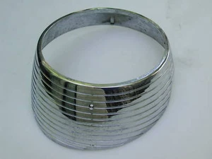 MERCURY MONARCH OEM BISEL DE FAROS CROMADO 1957 - Imagen 1 de 2