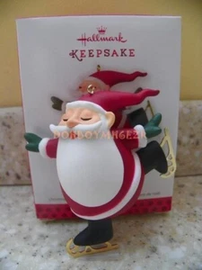 Hallmark 2013 Skating Santa Claus Christmas Ornament - Picture 1 of 1