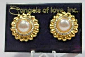 Angels of Love Angel Clasp Earrings  Seraphim - Picture 1 of 4