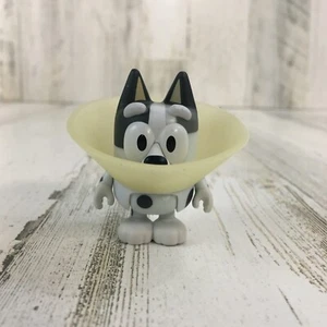 Bluey Muffin mit CONE of Shame Daumenlutscher Heeler Cousin Figur blau RAR - Bild 1 von 7