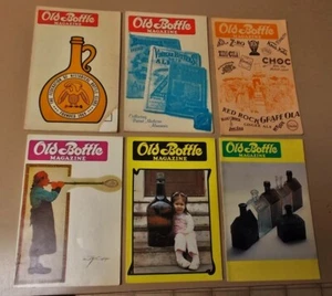 LOT OF 6 VINTAGE OLD BOTTLE MAGAZINES DATES RANGE FROM 1982 TO 1984 INKS, FRUIT - Picture 1 of 2