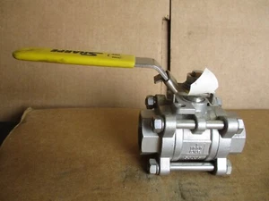 VÁLVULA DE BOLA DE ACERO INOXIDABLE SHARPE 1" (SOLDADURA DE ZÓCALO), #4161113J NUEVO - Imagen 1 de 8