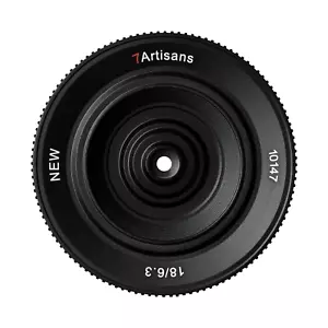 7artisans 18mm F6.3 ii Ultra-thin Mirrorless UFO PanCake Lens For Micro M4/3 - Picture 1 of 12