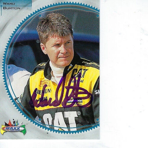 WARD BURTON SIGNED 1999 MAXX RACING #10 - NASCAR - Image 1 of 1